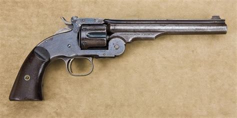 Second Model Schofield Revolver 45 Caliber Blue Finish Cartouche
