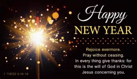 Happy New Year Kjv Ecard Free New Year Cards Online
