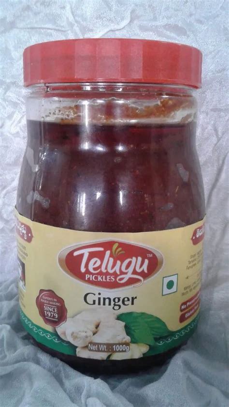 Ginger Pickle In Oil At Best Price In Hyderabad By Tejas Food Industries Llp Id 13382618873
