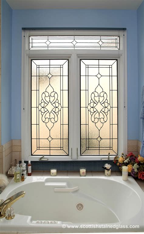 water stained glass bathroom window tilly gentry