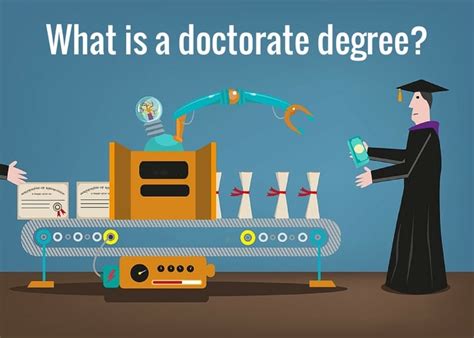 What Is A Doctorate Degree College Rank