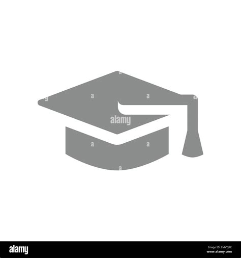 Graduation Cap Or Hat Vector Icon Academic Achievement Education