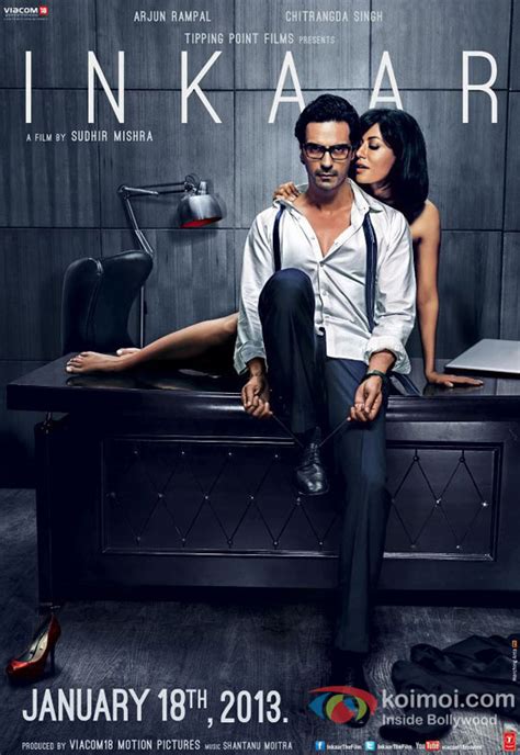 Inkaar Movie First Look Poster Featuring Arjun Rampal Chitrangda Singh Koimoi