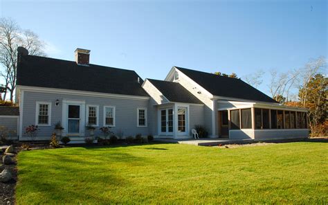 Antique Cape Cod Addition Hammer Architects