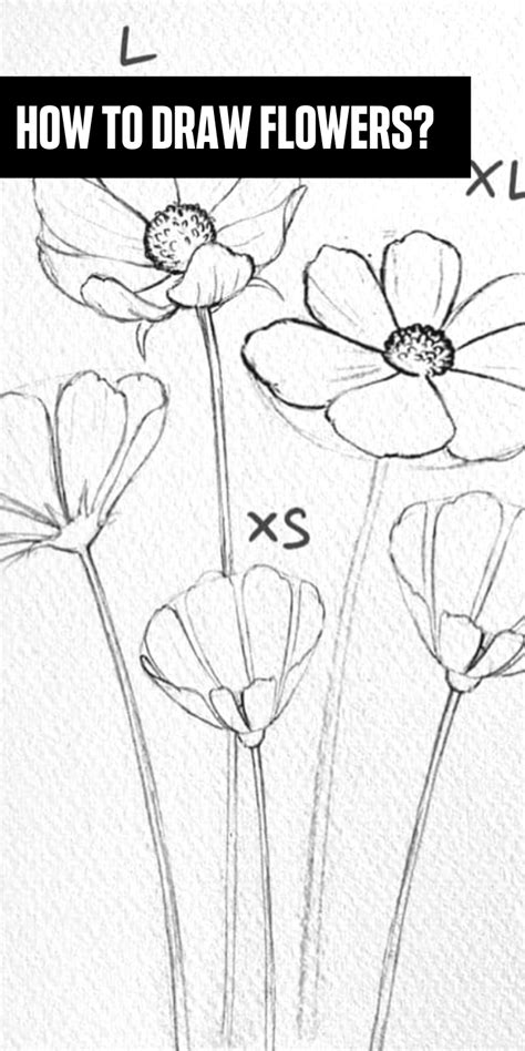How To Draw Flowers Step By Step Flower Drawing Drawings Draw