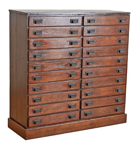 Our home office furniture category offers a great selection of file cabinets and more. 20-Drawer Pine Flat File Cabinet w/ Ornate Bin Pulls ...