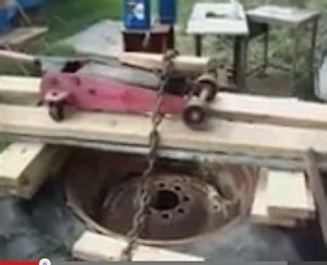 How to break a tire bead easily at home. Homemade Tractor Tire Bead Breaking Procedure ...