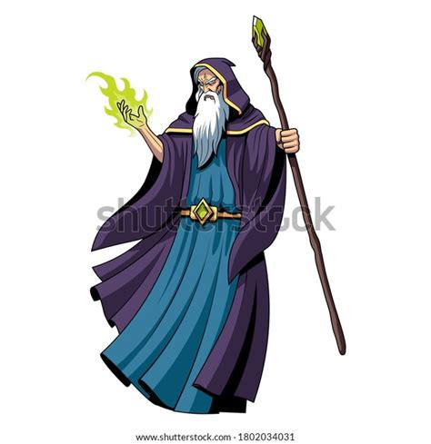Isolated Evil Wizard Fictional Mythological Characters