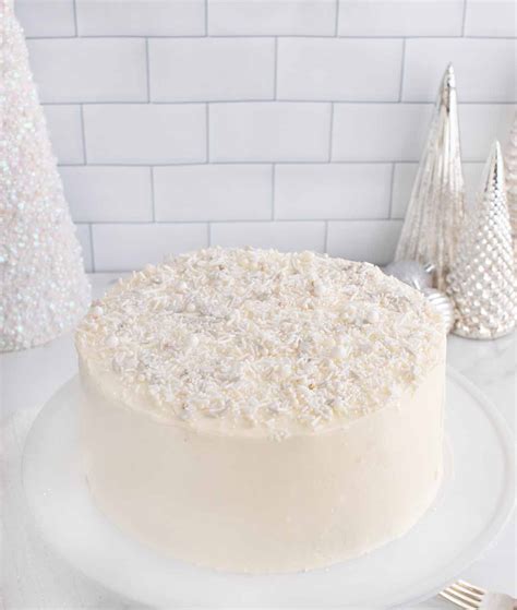 Winter Wonderland White Cake Chef Dennis