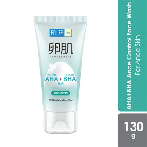 I use this every night to take off my sunscreen because it seems like i always have some sort of residue if i don't double cleanse. Hada Labo Aha/bha Face Wash (acne / Oil Control) 130g ...