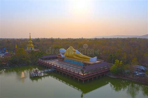 Aerial View Khon Kaen Province With Ubol Ratana Dam In Khon Kaen Thailand Stock Image Image