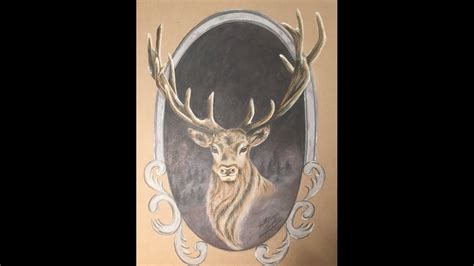 Drawing Deer W Colored Pencils Time Lapse Youtube