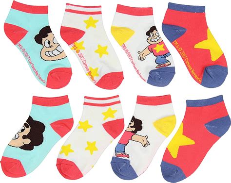 Cartoon Network Steven Universe Youth Ankle No Show Socks 4