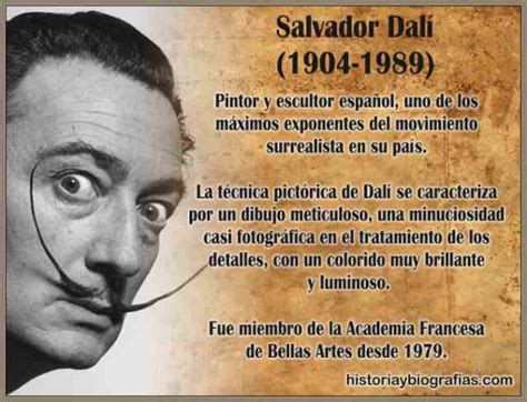 Biografia De Dali Salvador Cronologia Y Resumen De Su Vida