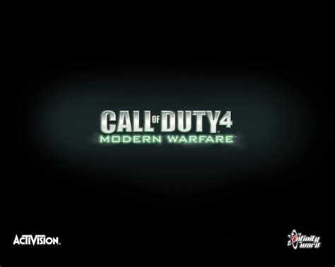 Central Wallpaper Call Of Duty Modern Warfare 4 Hd Wallpaper Logo