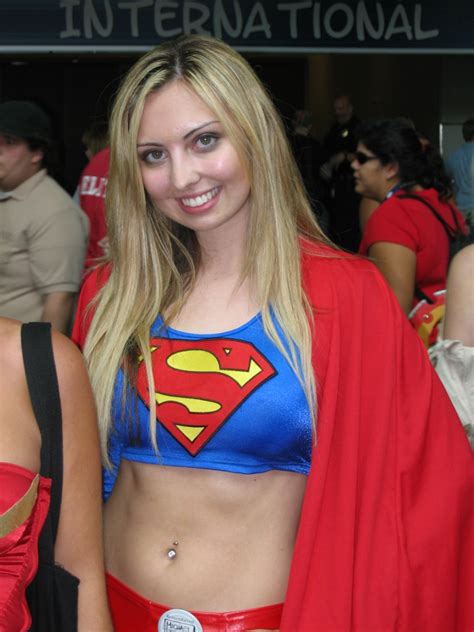 super girl comic con 2008 heath bar flickr