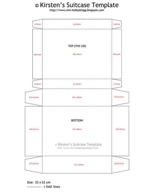 Blank Suitcase Template The Best Template Example