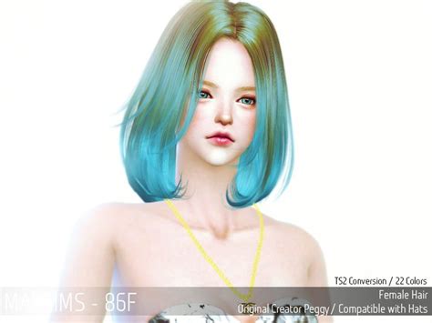 Maysims Sims Hair Hairstyle Sims 4