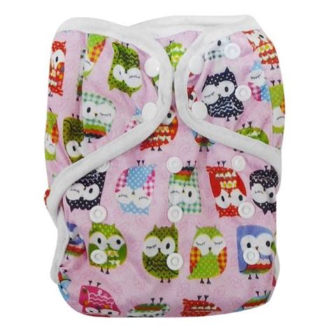 Weegro Prints One Size Diaper Cover With Double Leg