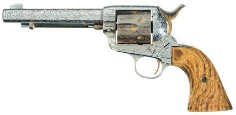 Colt Single Action Army Revolver 38 Wcf Rock Island Auction
