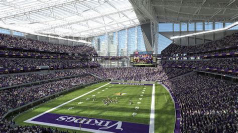 Us Bank Stadium Vikings New Stadium Boasts New Features Sports