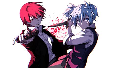 Anime Assassination Classroom Karma Akabane Nagisa Shiota 1080p