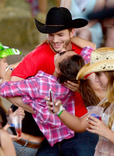 Mila kunis and ashton kutcher aren't the type to share a lot about their relationship, especially when they aren't on a press tour. Mila Kunis and Ashton Kutcher at Stagecoach 2014 ...