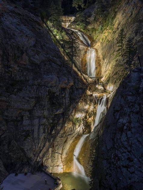 Seven Falls In Colorado Is One Of The Best Staircase