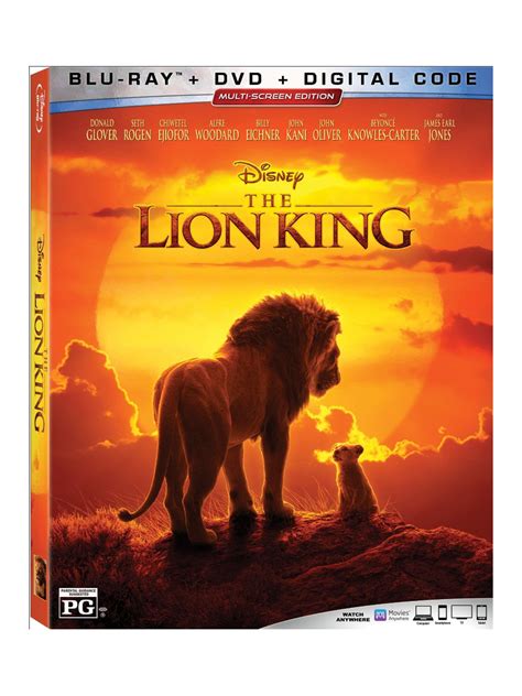 Lion prince simba and his father are targeted by his bitter uncle, who wants to ascend the throne himself. Box Office Smash 'The Lion King' Comes Home Next Month ...