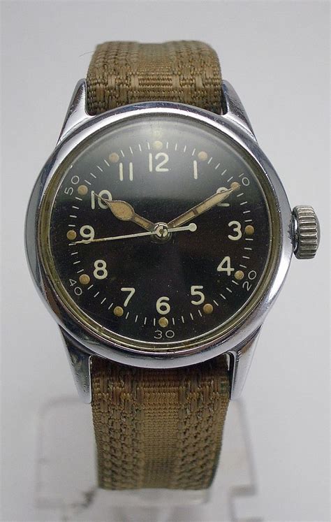 Watches Ideas Rare Wwii Military Hamilton 2987 18j Usmc Flickr
