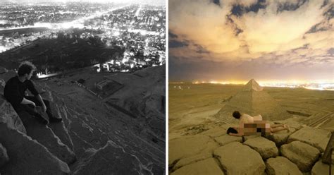Danish Photographer Posts Photo Of Himself Having Sex With Naked Woman Atop Great Pyramid