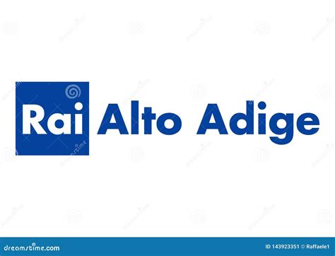 Rai Alto Adige Logo Editorial Photo Illustration Of Radio 143923351