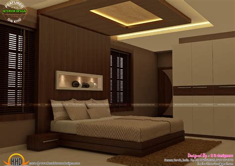 Master Bedrooms Interior Decor Kerala Home Design And Floor Plans