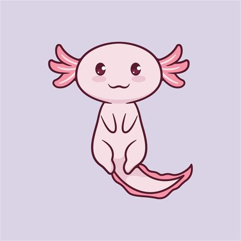 Cute Axolotl Vector Illustration Design 3127901 Vector Art At Vecteezy