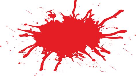 Blood Splatter Film A Mass Of Blood Png Download 25011412 Free