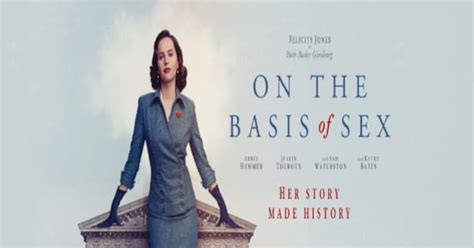 The Inspiring Story On The Basis Of Sex Is Coming To Blu Ray The