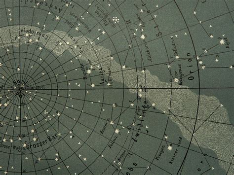 1894 Antique Constellation Map Constellations Antique Map Celestial Map