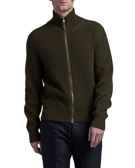 Tom Ford Mens Cashmere Full Zip Sweater Neiman Marcus
