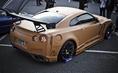 Gt R Nismo Nissan R35 Tuning Supercar Coupe Japan Cars Orange