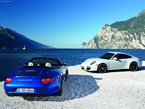 2011 Blue Porsche 911 Carrera Gts Wallpapers