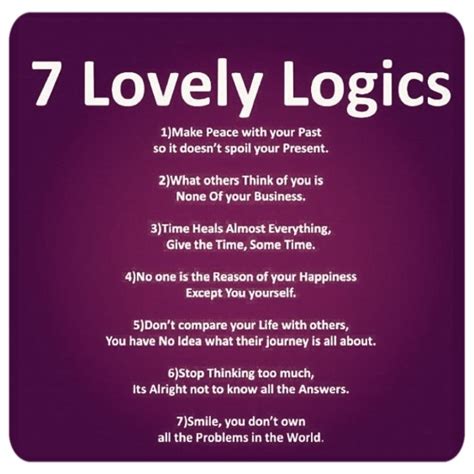7 Lovely Logics To Live By The Coach Of Destiny Blog