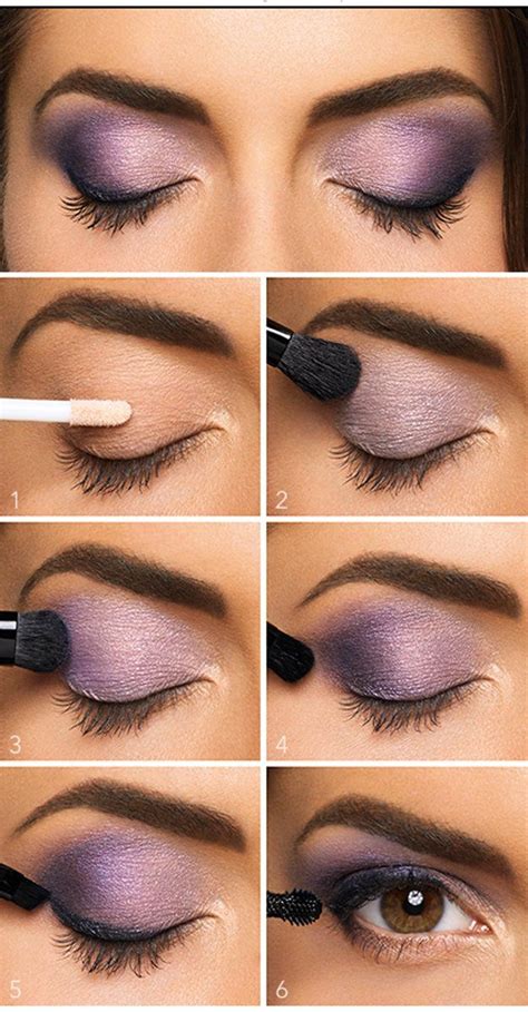 Always sweep a primer ov. 20 Simple Easy Step By Step Eyeshadow Tutorials for Beginners - Her Style Code