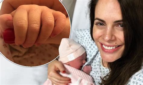 Footballers Wives Star Susie Amy Gives Birth To Daughter Rosie Iris Grace