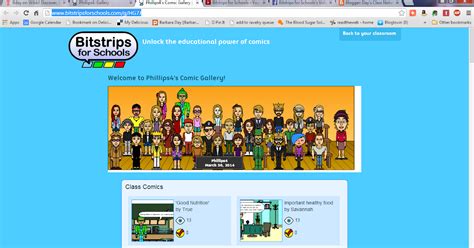 Days Class Notes More About Using Bitstrips For Schools