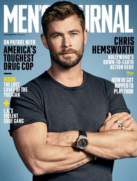 Chris Hemsworth Covers Mens Journal Talks Dream Role