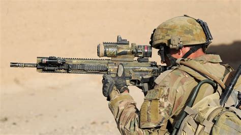 Heckler And Koch HK And Suppressor Australian Army