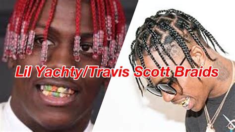 Box Braids Men Travis Scott How To Lil Yachty Travis Scott Braids