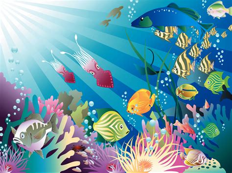Cartoon Aquarium Wallpapers Top Free Cartoon Aquarium Backgrounds