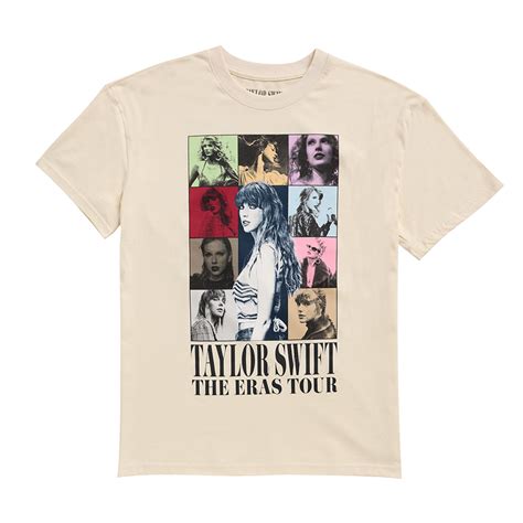 Taylor Swift The Eras Tour Beige T Shirt Taylor Swift Official Store