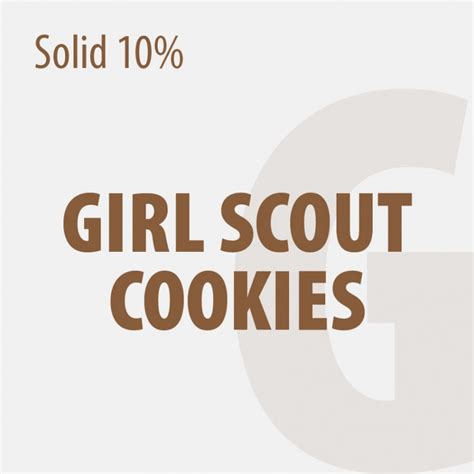 bulk solid 10 girl scout cookies